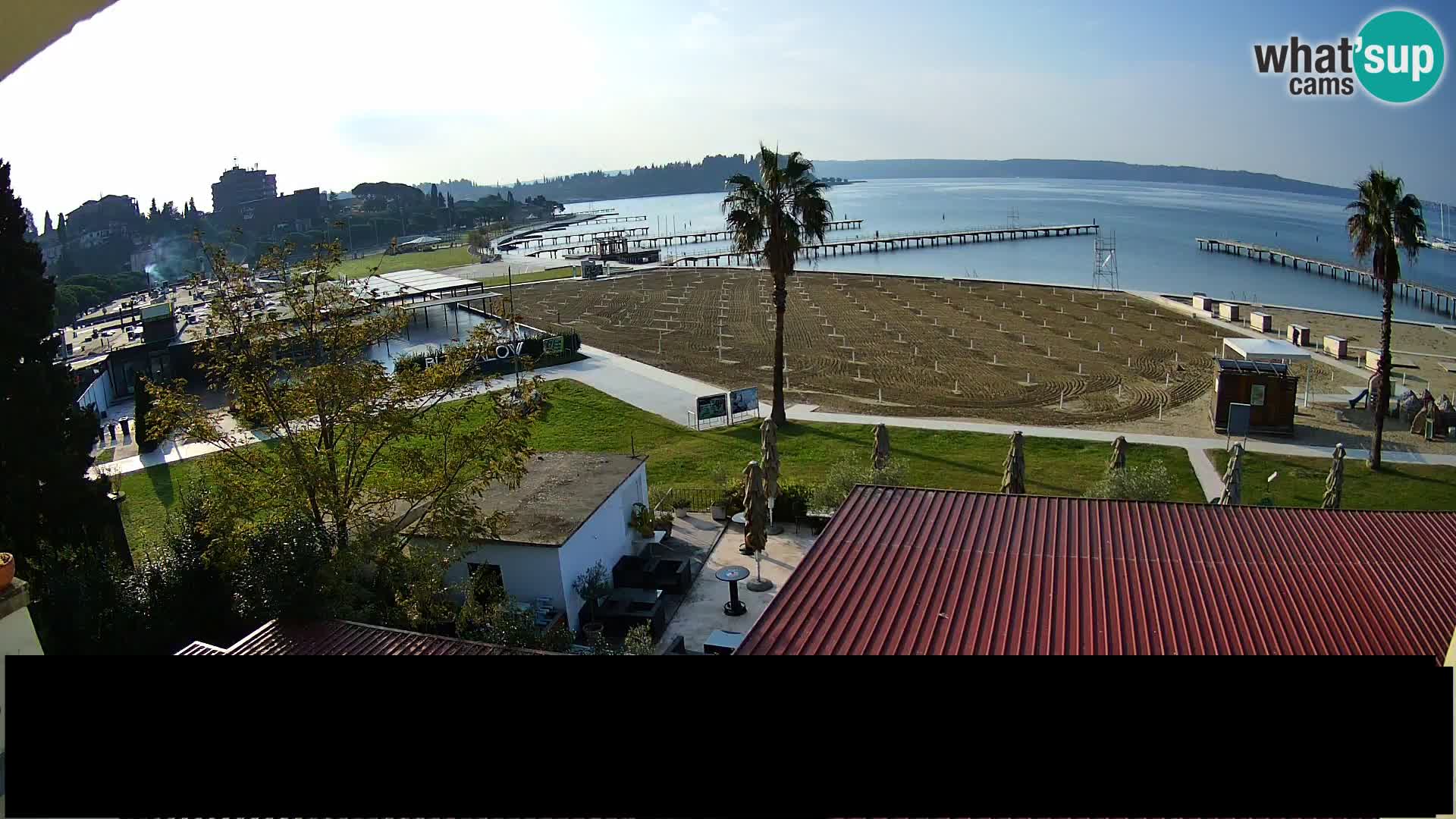 Webcam Live Spiaggia di Portorose