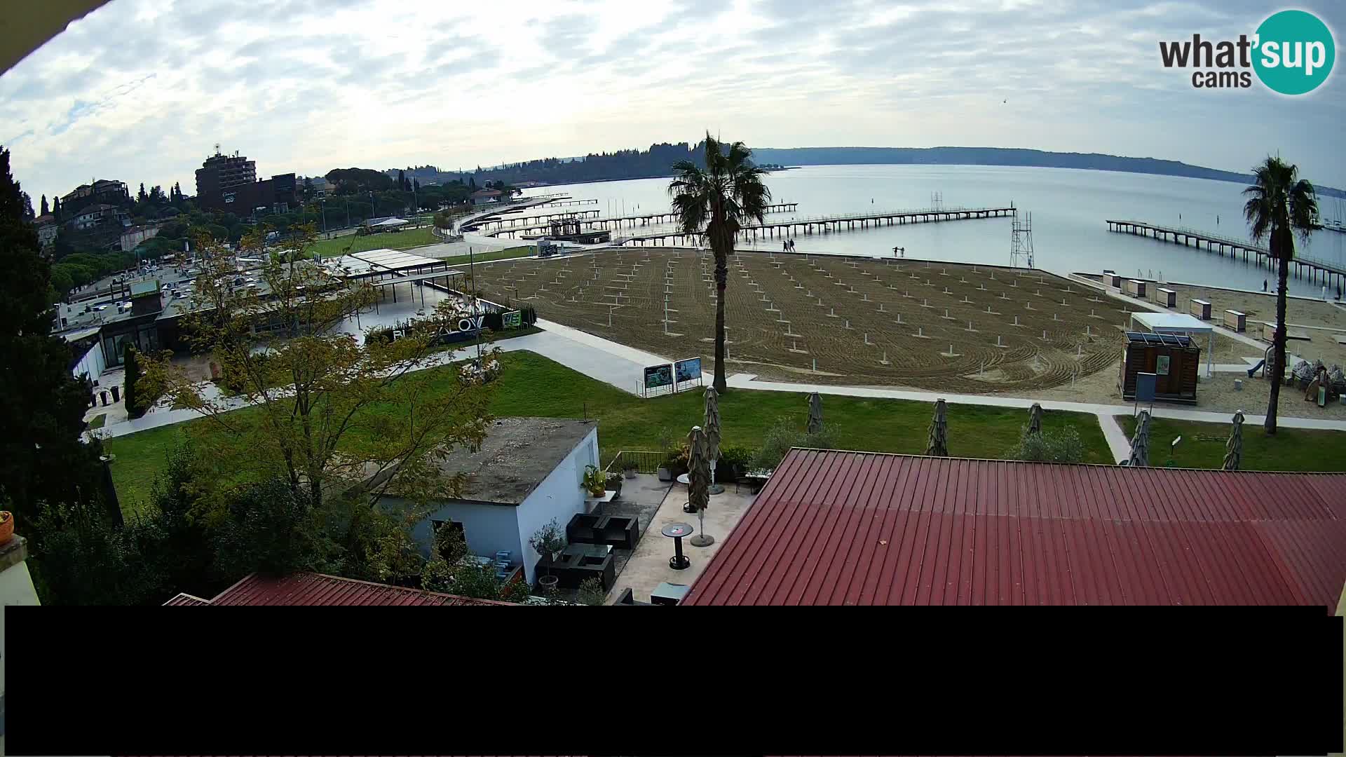 Webcam Live Strand in Portorož