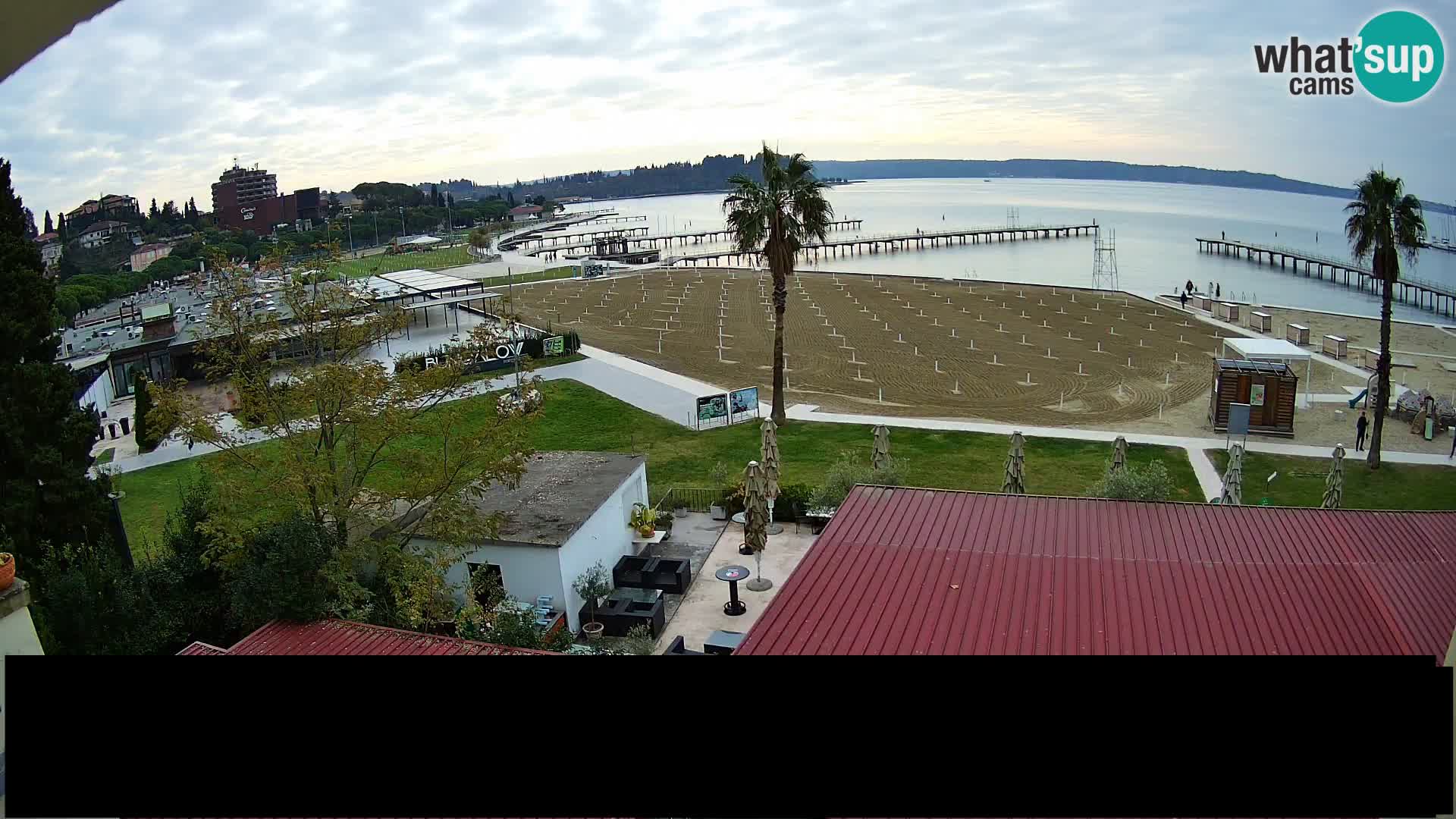 Webcam Live Spiaggia di Portorose