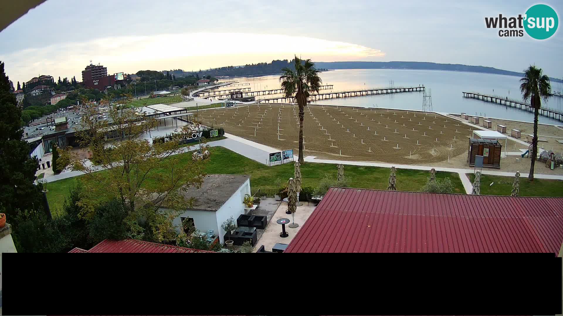 Webcam spiaggia Portorose – Caffe Karamela