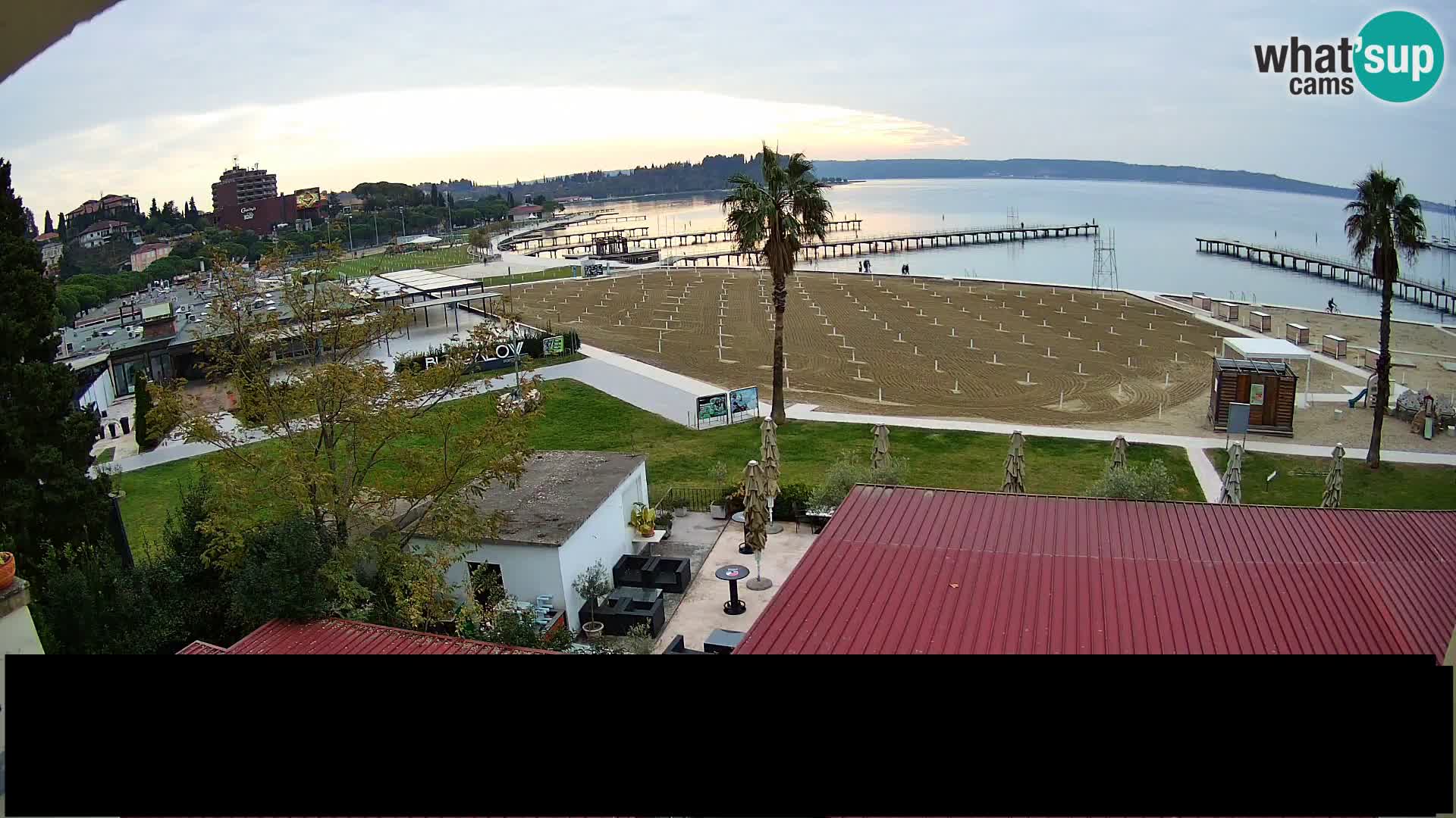 Webcam spiaggia Portorose – Caffe Karamela