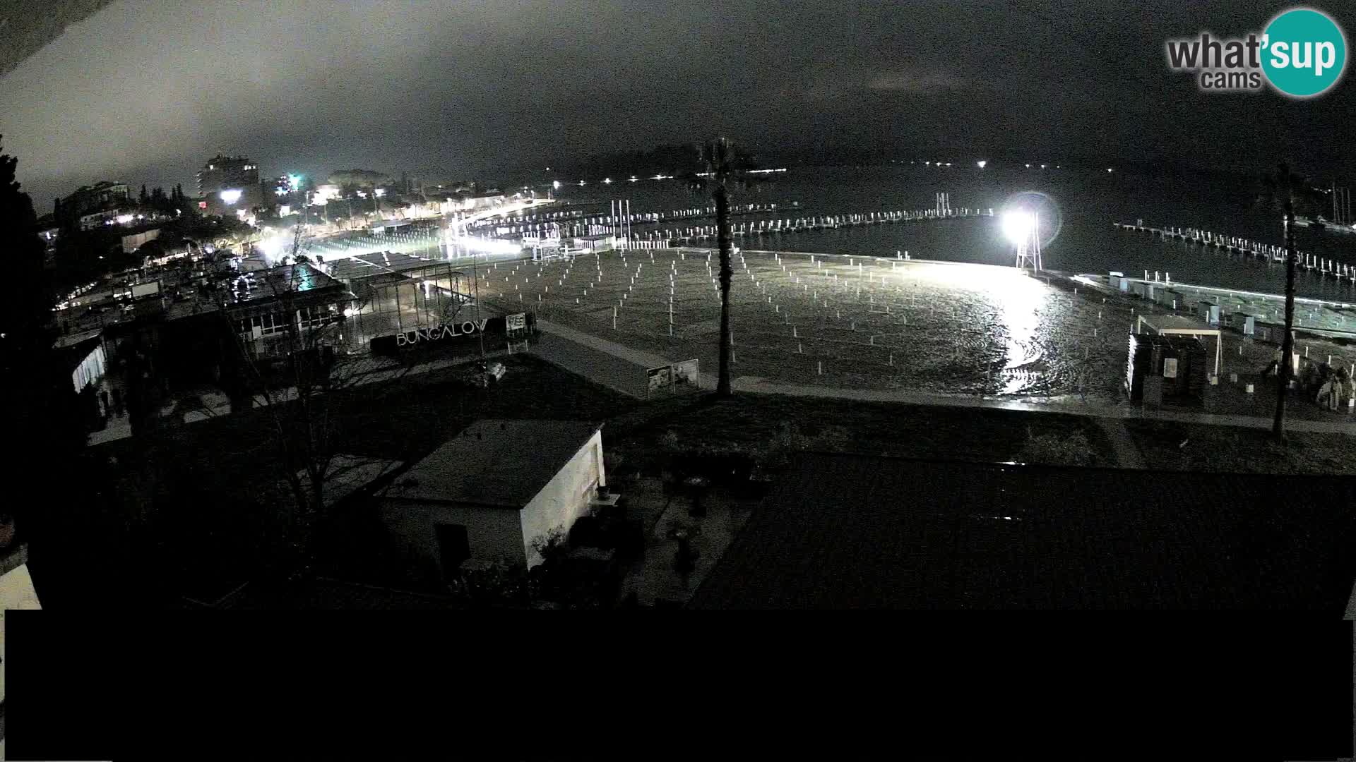 Spiaggia di Portorose live webcam