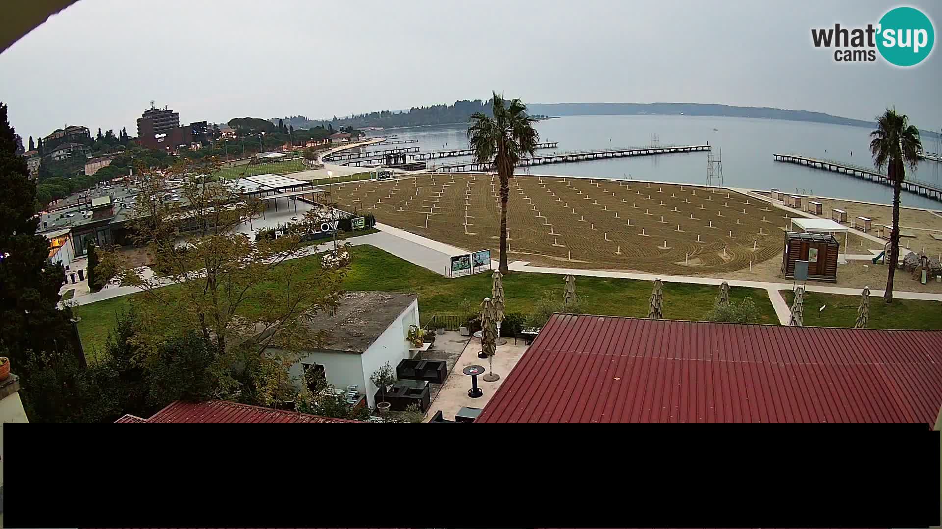 Webcam Live Spiaggia di Portorose