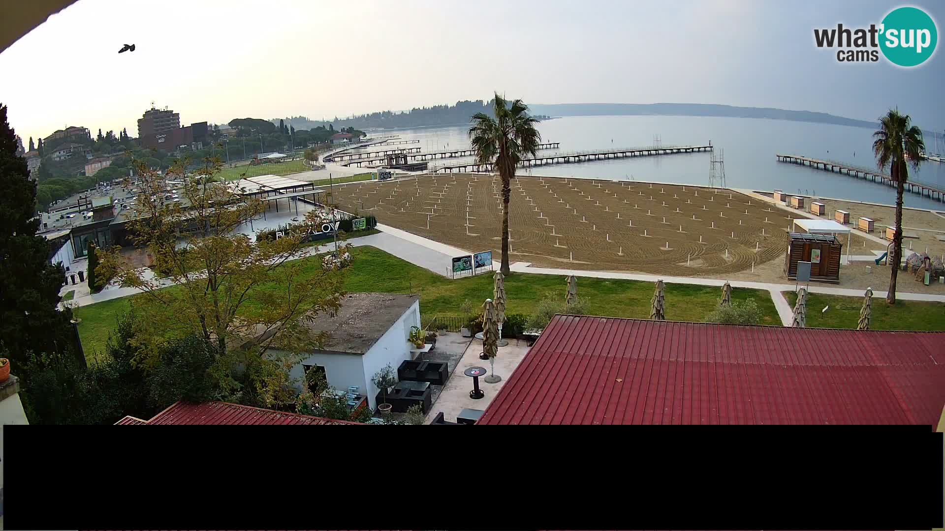 Plaža Portorož web kamera