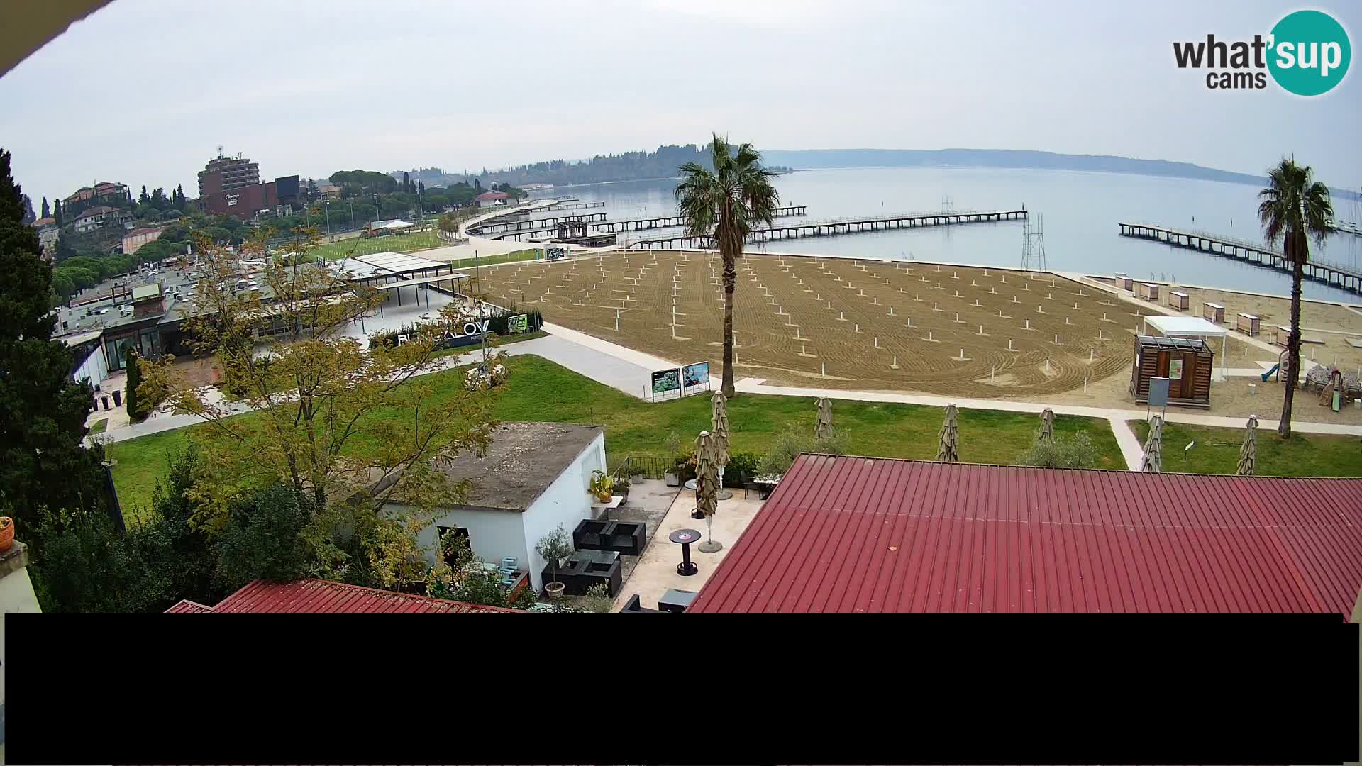 Spletna kamera Plaža Portorož