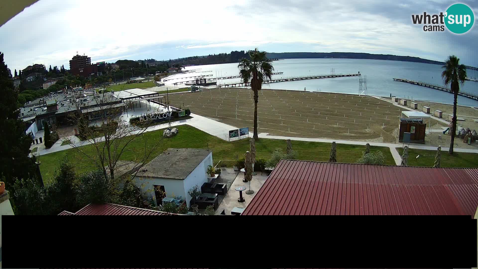 Webcam Live Spiaggia di Portorose