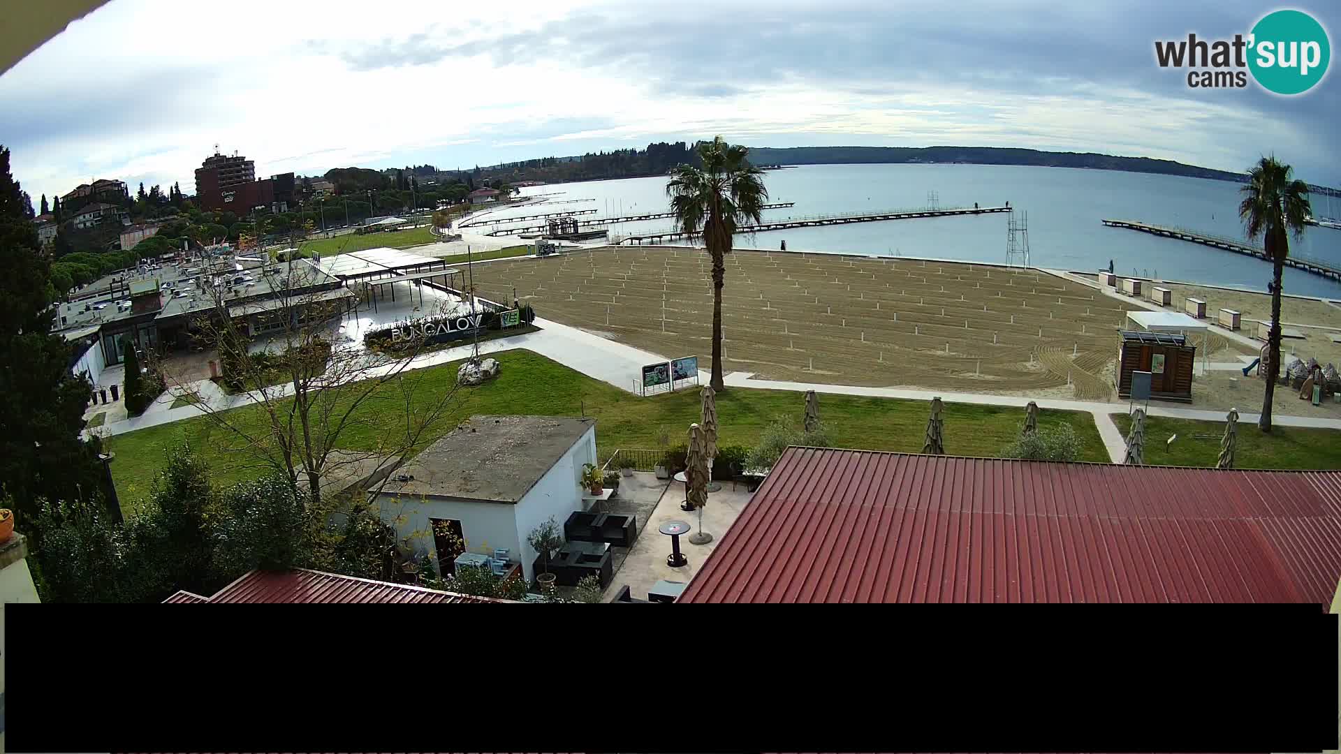 Webcam Live Spiaggia di Portorose