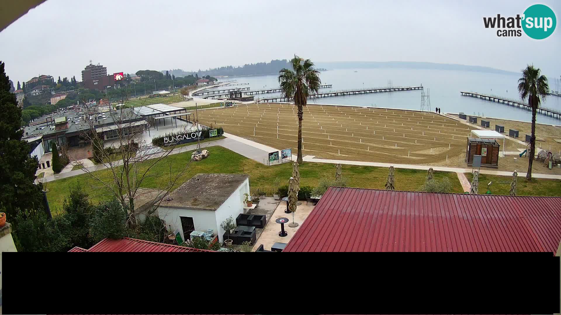 Webcam Portorož Strand – Karamela bar