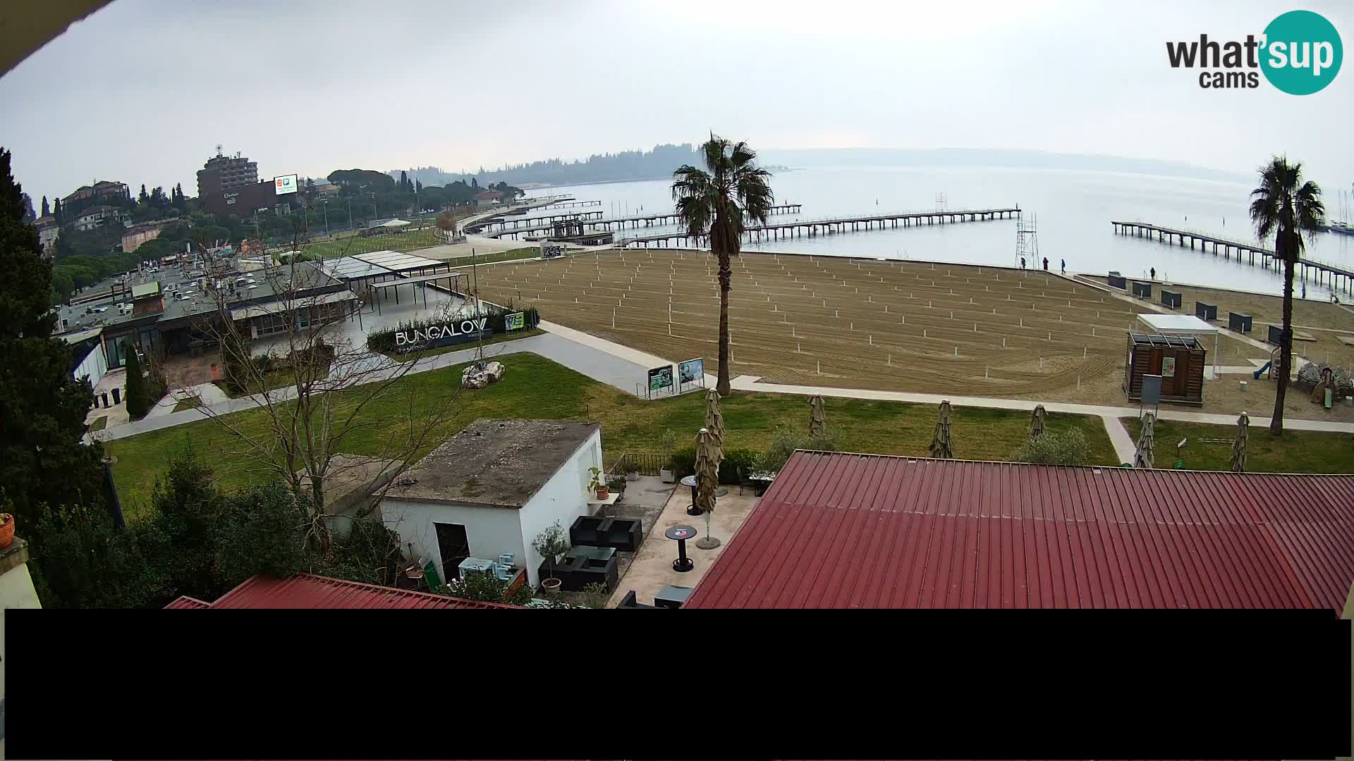 Webcam Live Strand in Portorož