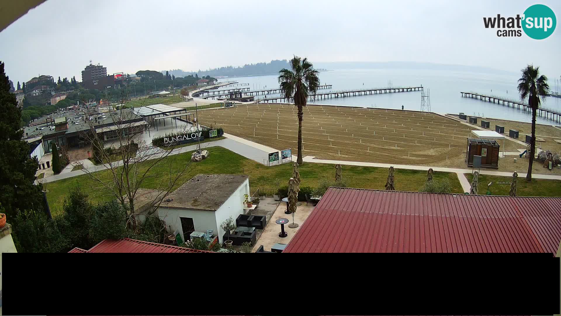 Playa Portorož camera en vivo