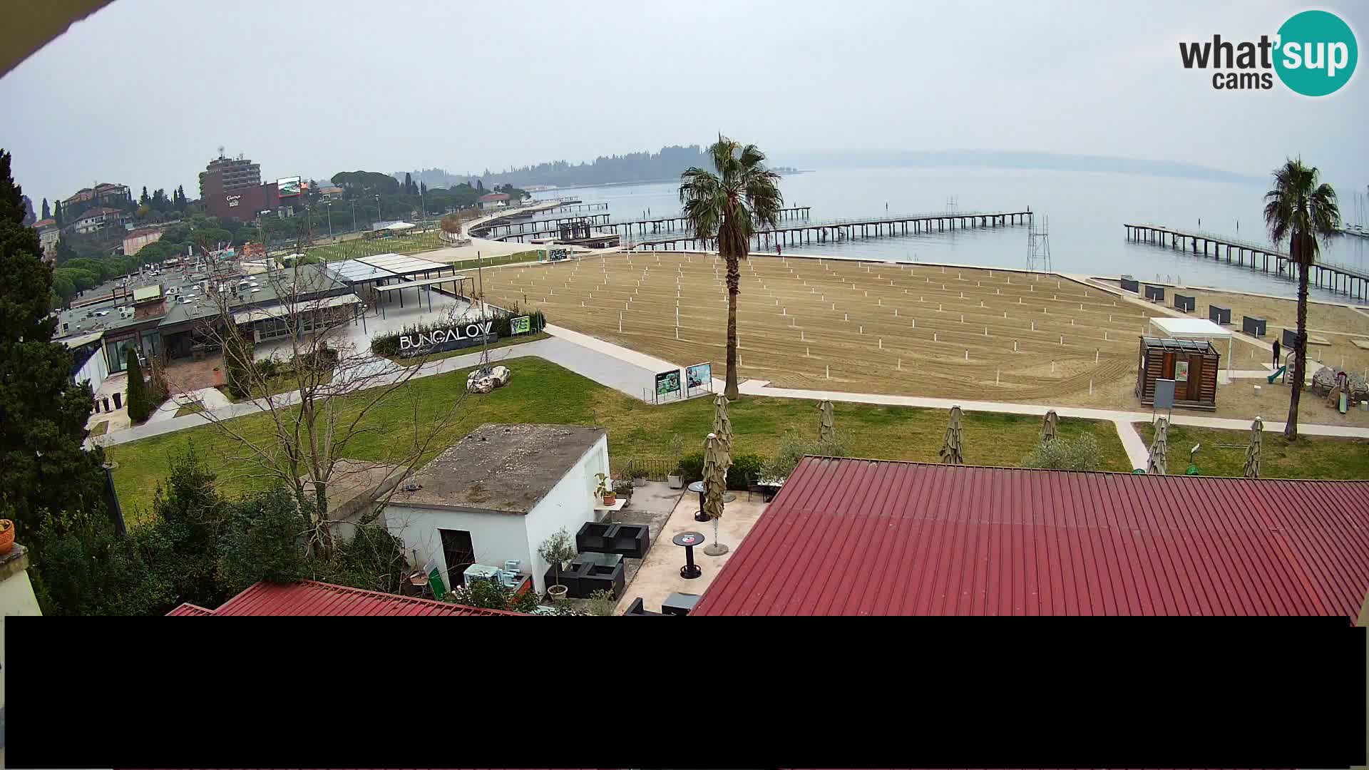 Webcam Live Strand in Portorož