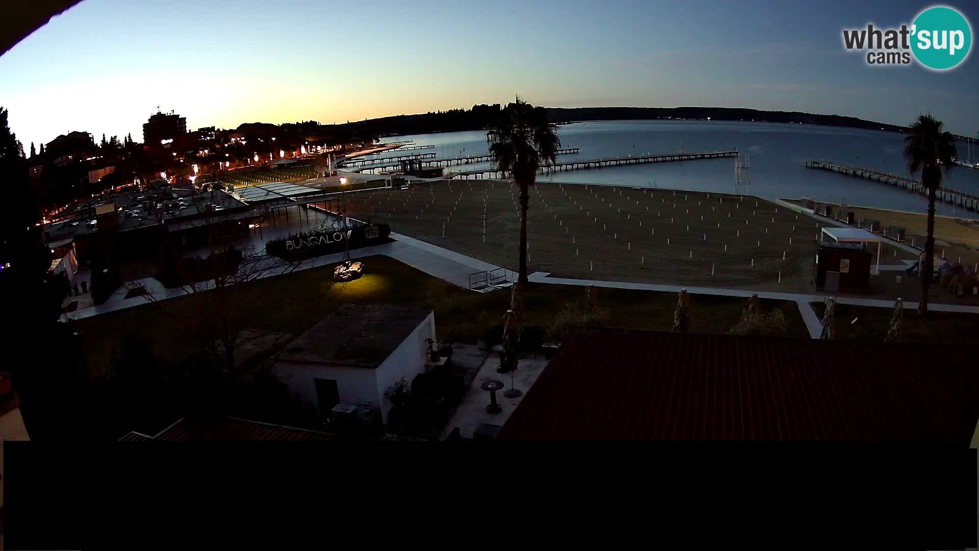 Playa Portorož camera en vivo