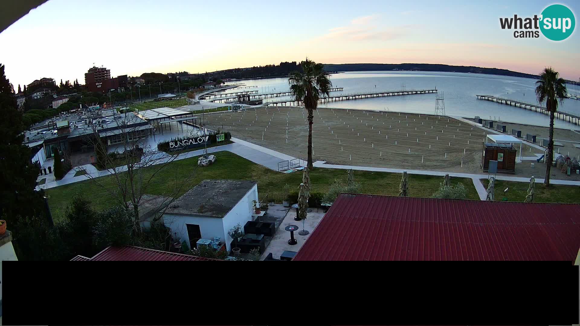 Webcam Live Strand in Portorož