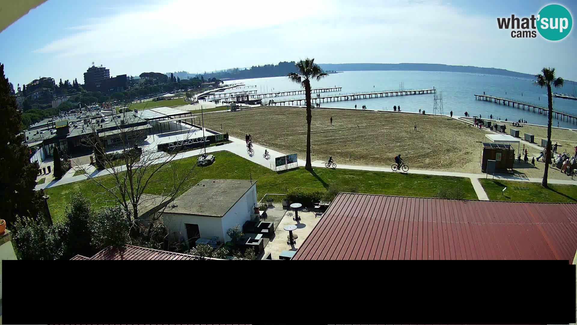 Webcam live Beach in Portorož