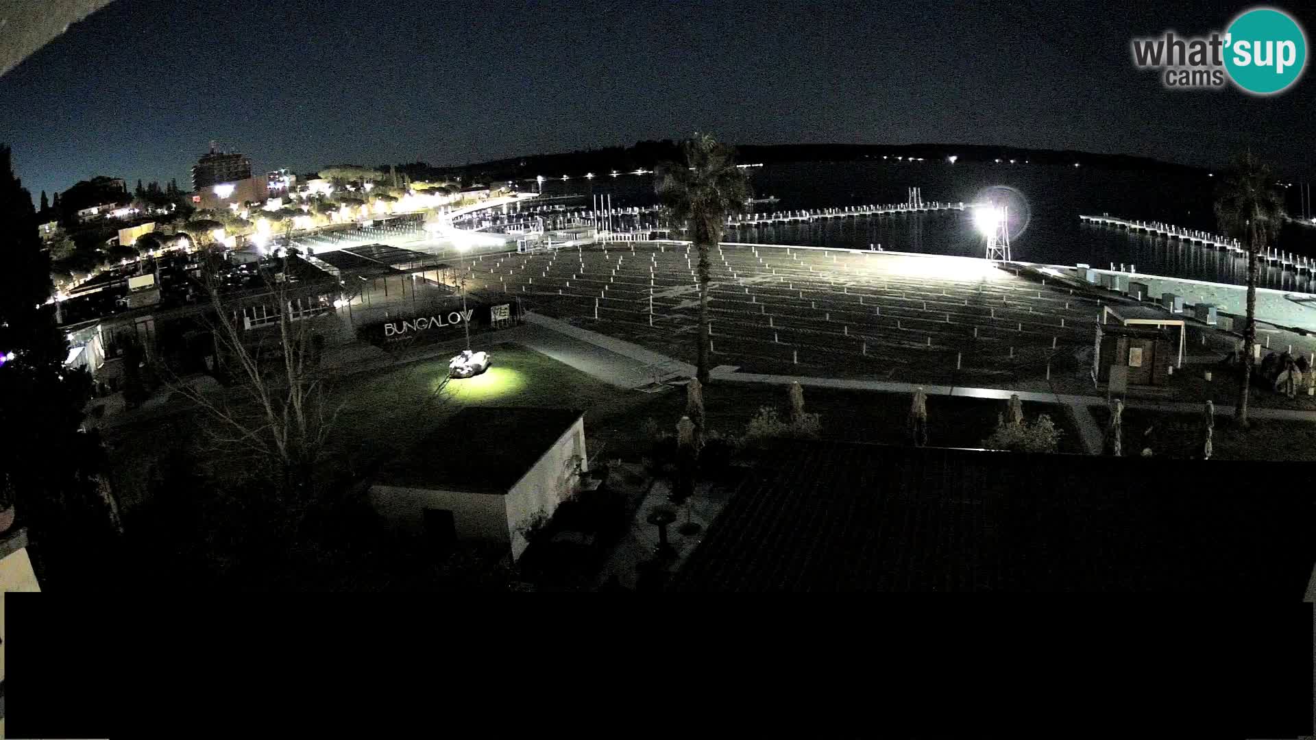 Webcam live Plage Portorož – Caffe Karamela