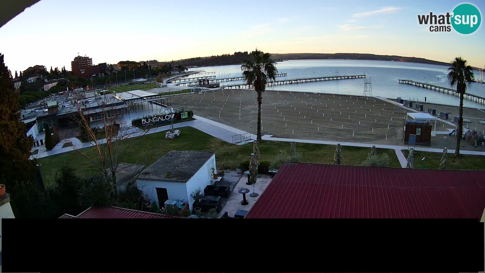 Webcam Portorož Strand – Karamela bar