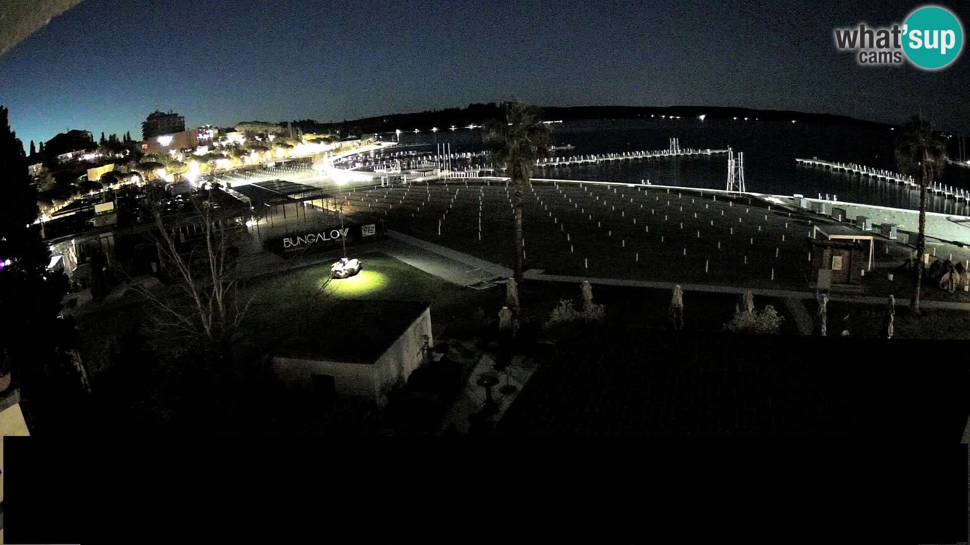 Plage Portorož live cam