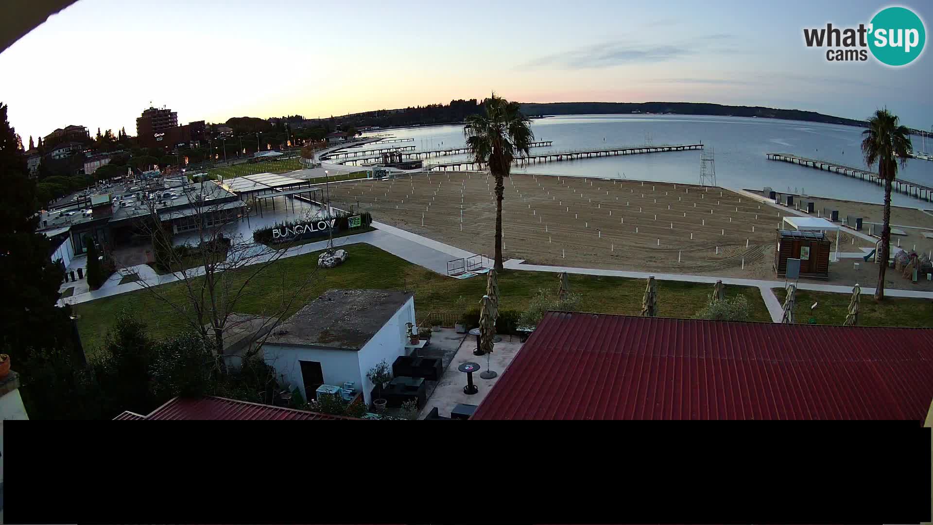 Plage Portorož live cam