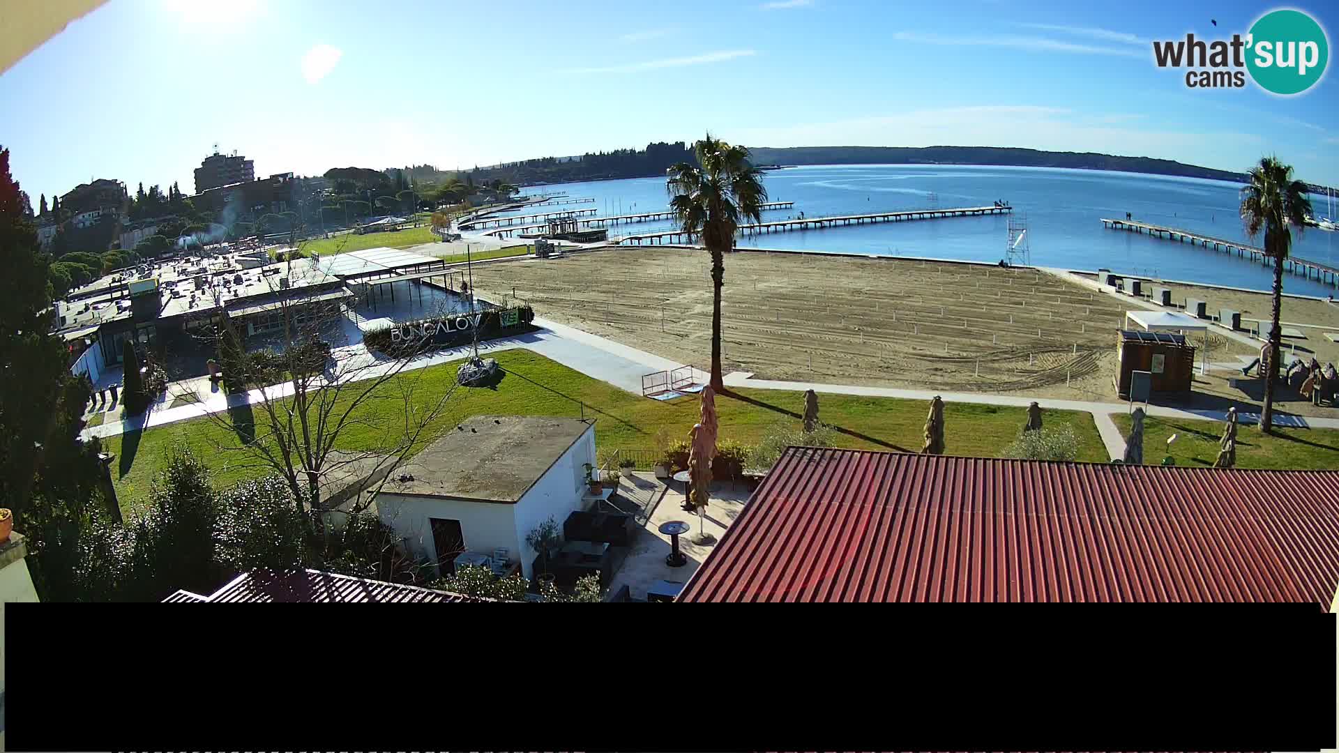 Webcam live Beach in Portorož