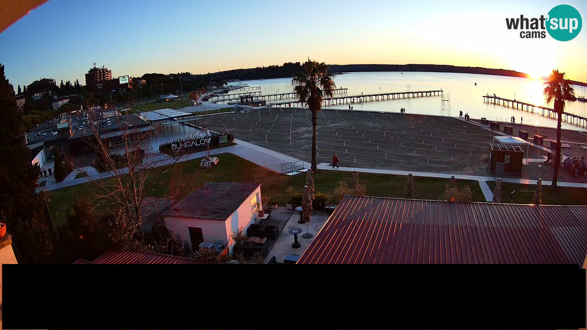 Plage Portorož live cam