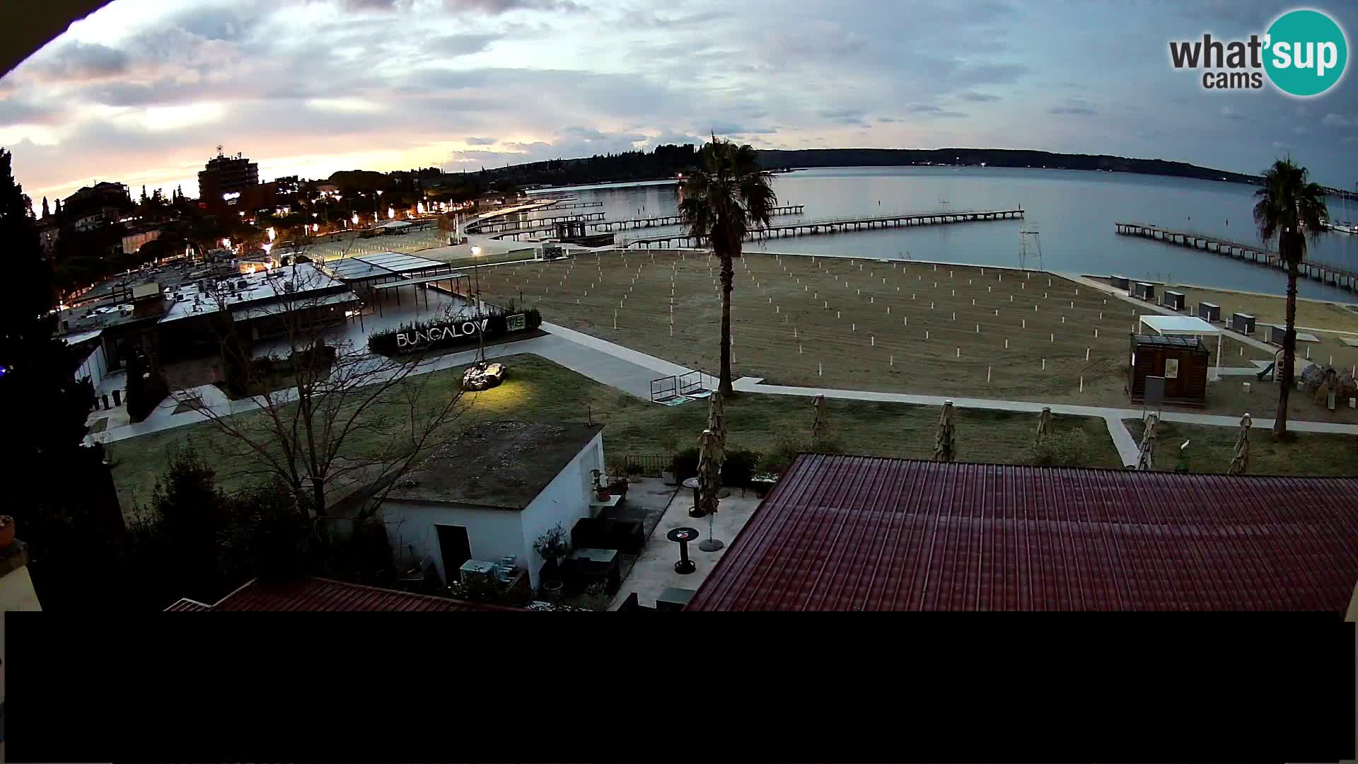 Spletna kamera plaža Portorož