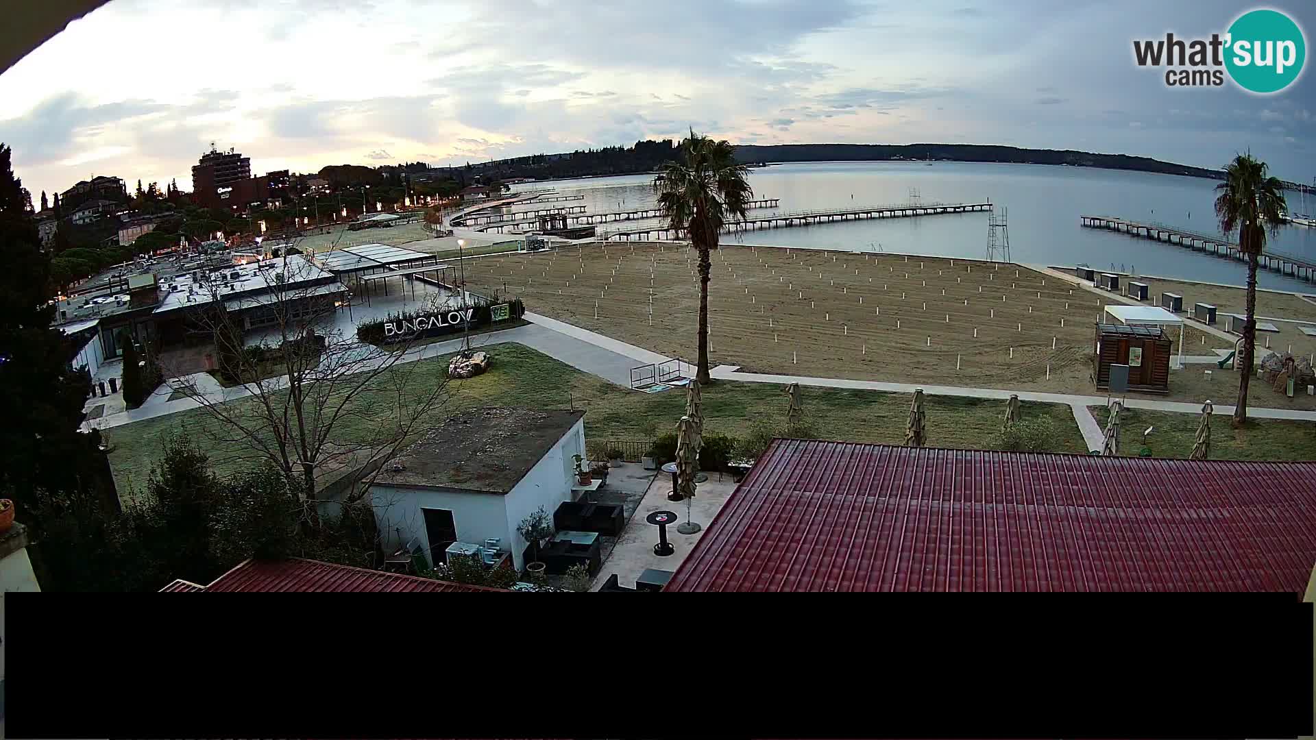 Webcam Live Strand in Portorož