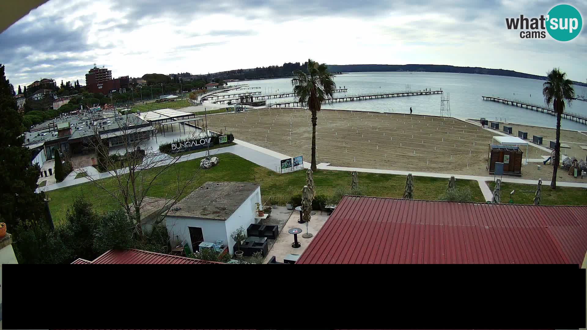 Webcam Live Playa de Portorož