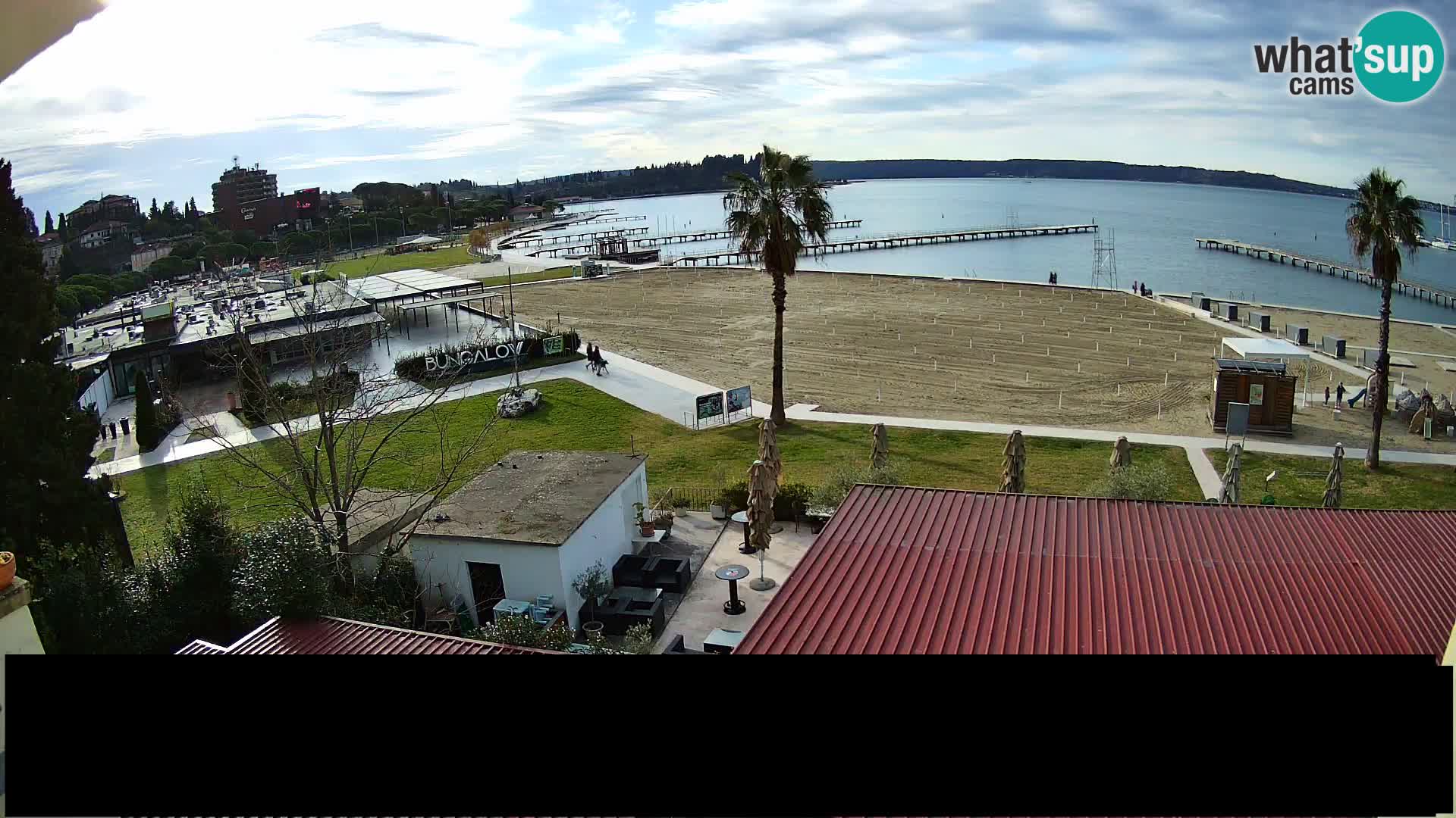 Webcam Live Spiaggia di Portorose