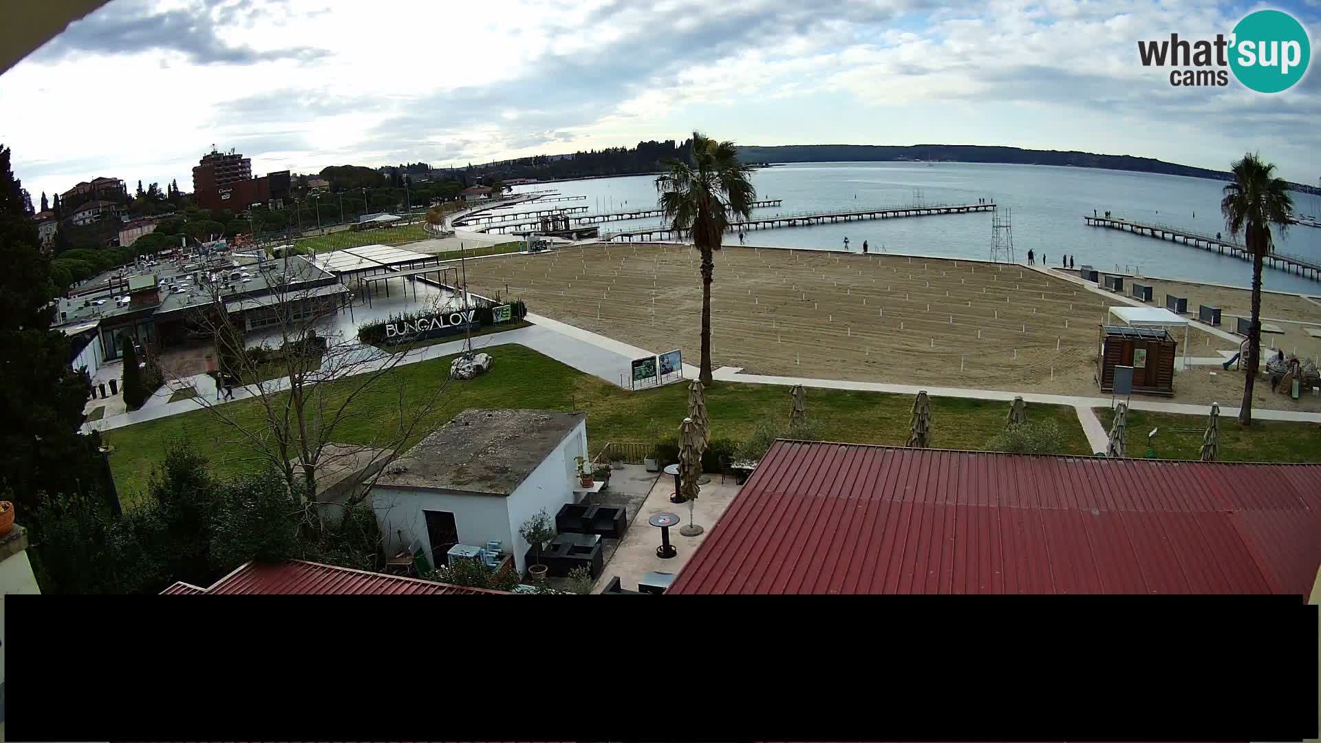 Webcam Live Spiaggia di Portorose