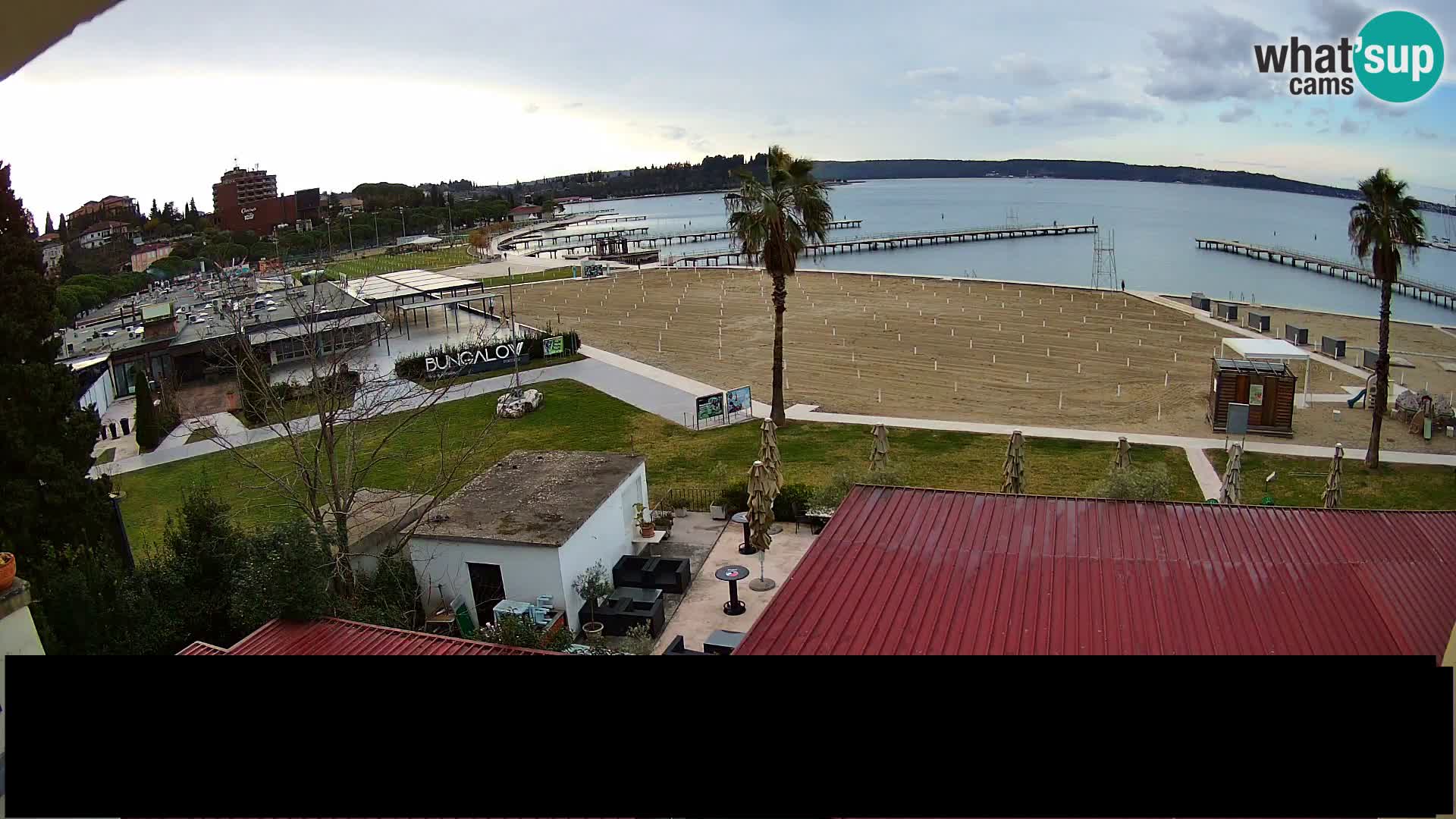 Plage Portorož live cam