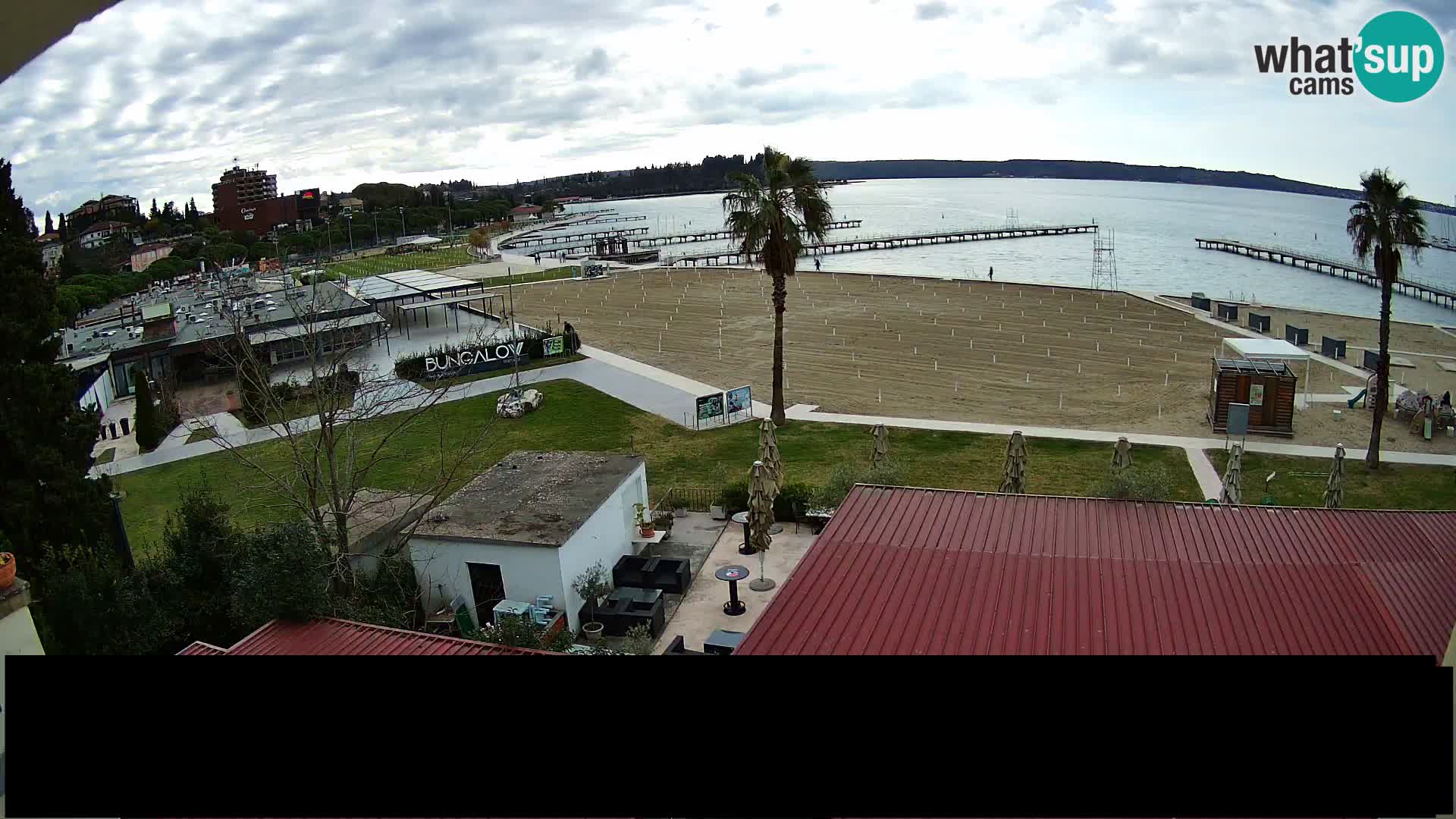 Playa Portorož camera en vivo