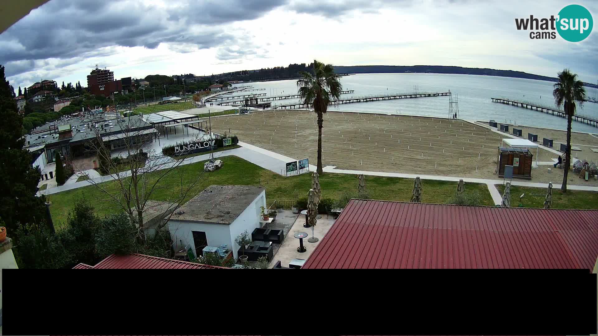 Webcam Live Strand in Portorož