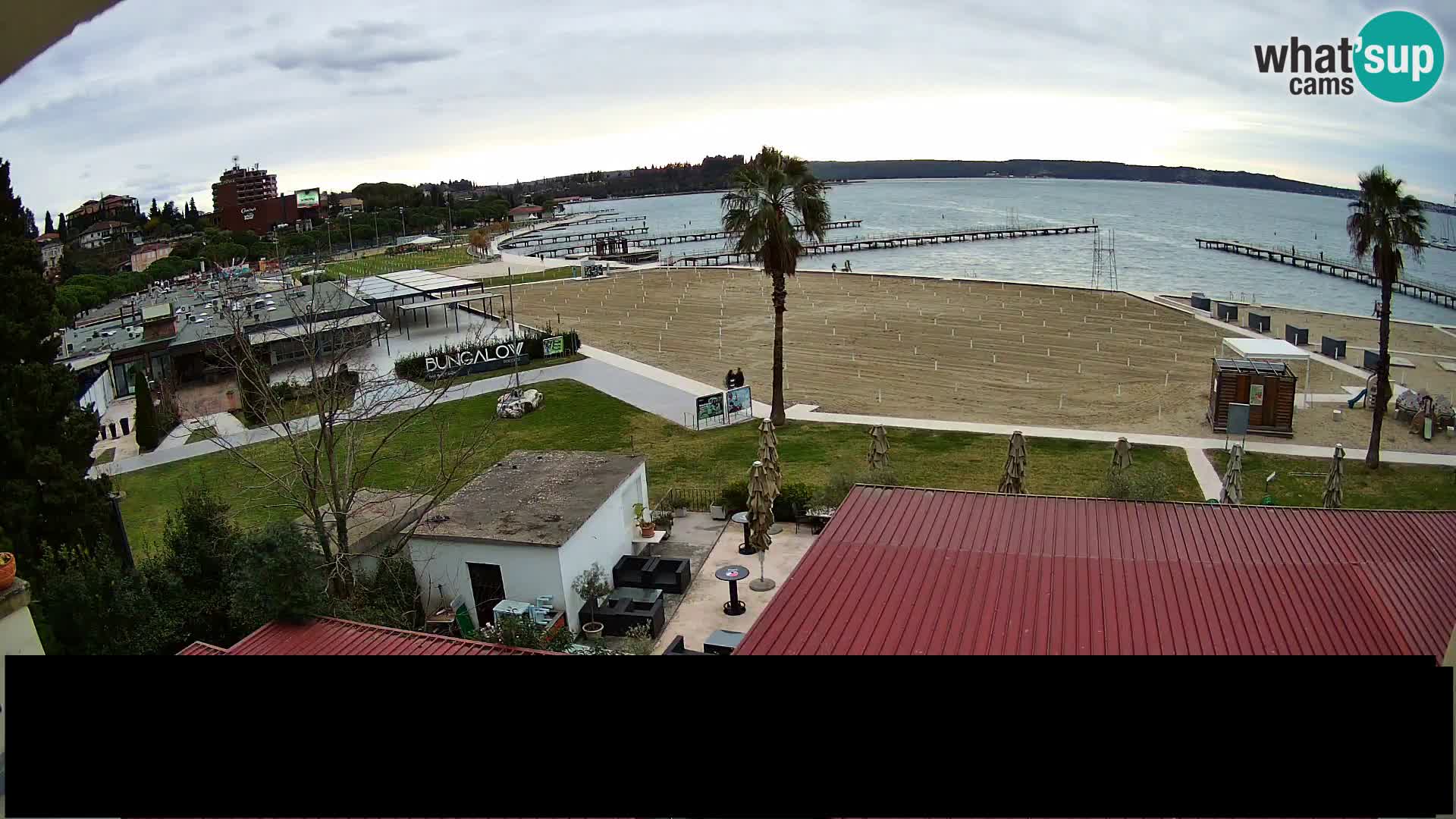 Webcam Live Strand in Portorož