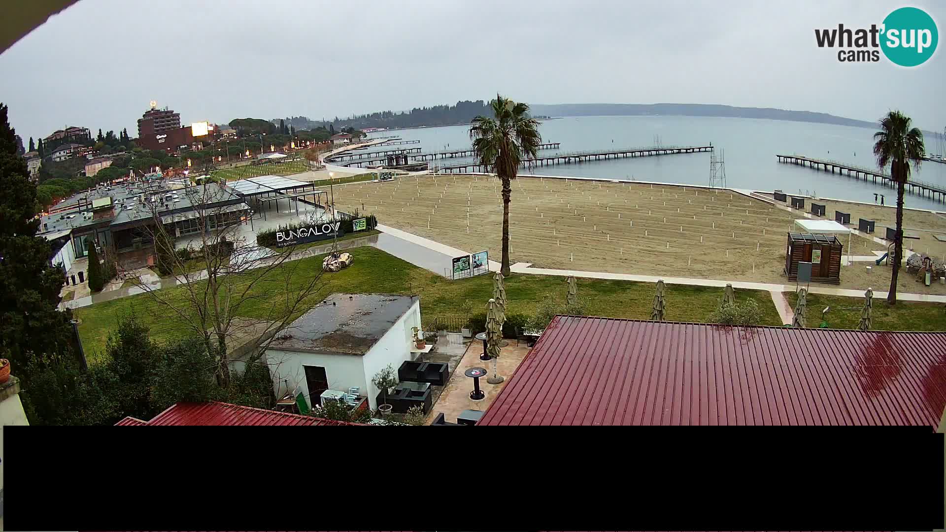 Webcam live Playa Portorož – Caffe Karamela