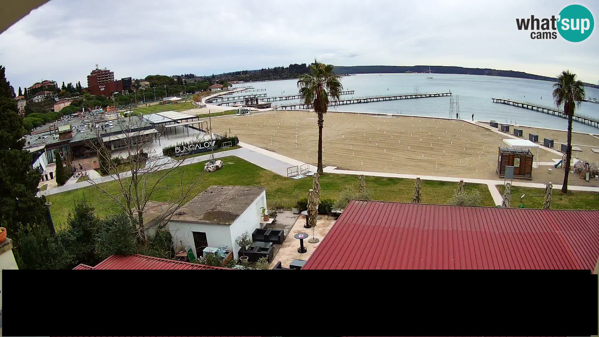 Spletna kamera plaža Portorož