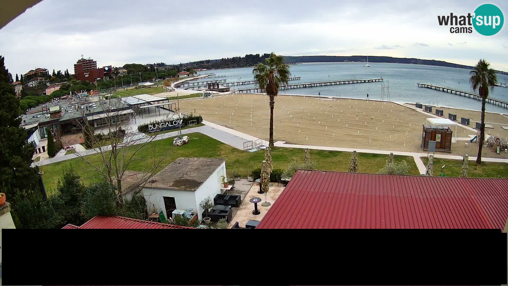 Livecam Portorož beach