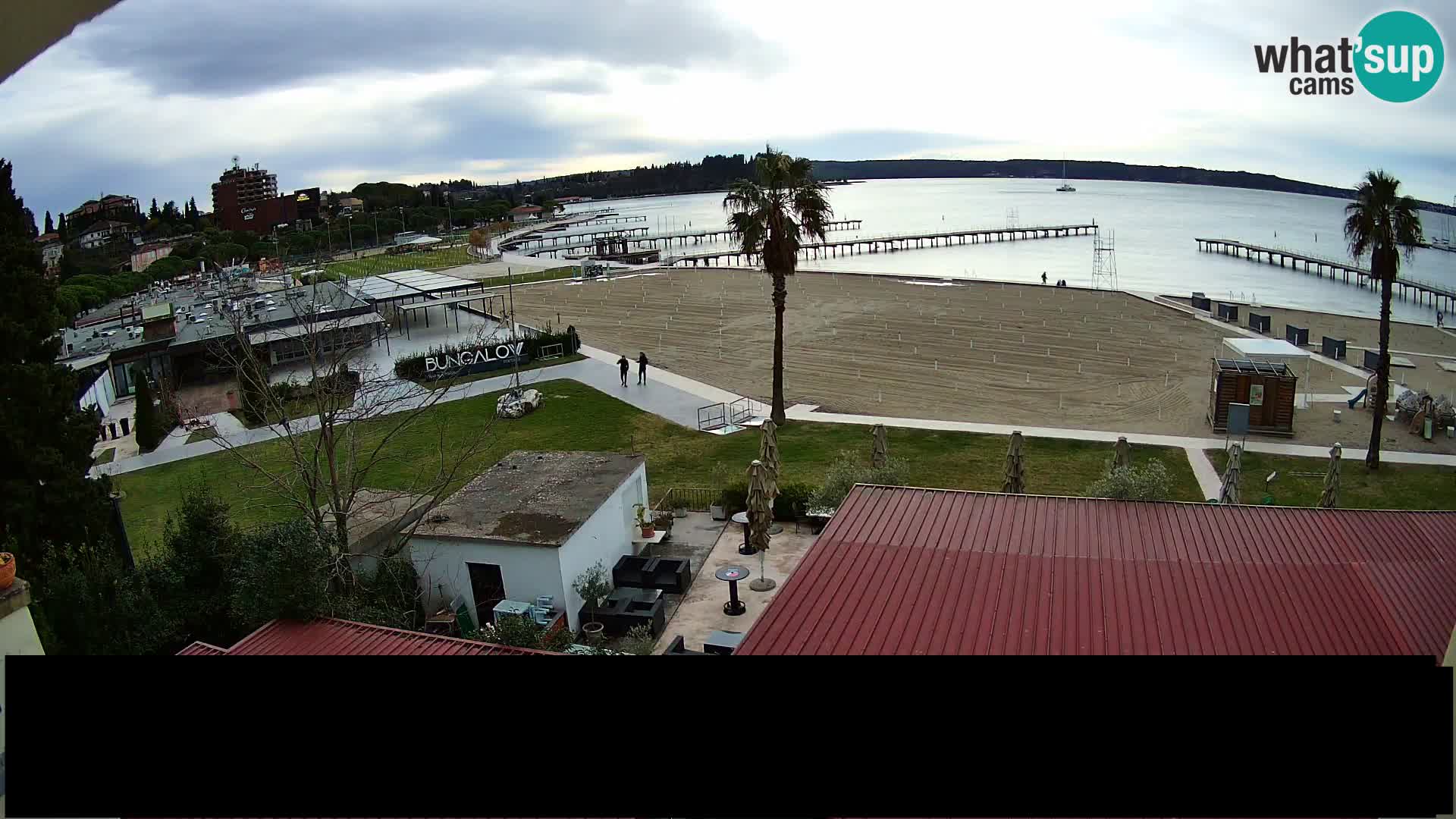 Plage Portorož live cam