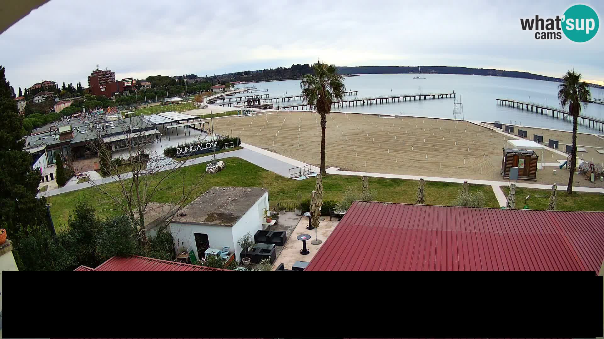 Webcam Live Plage à Portorož