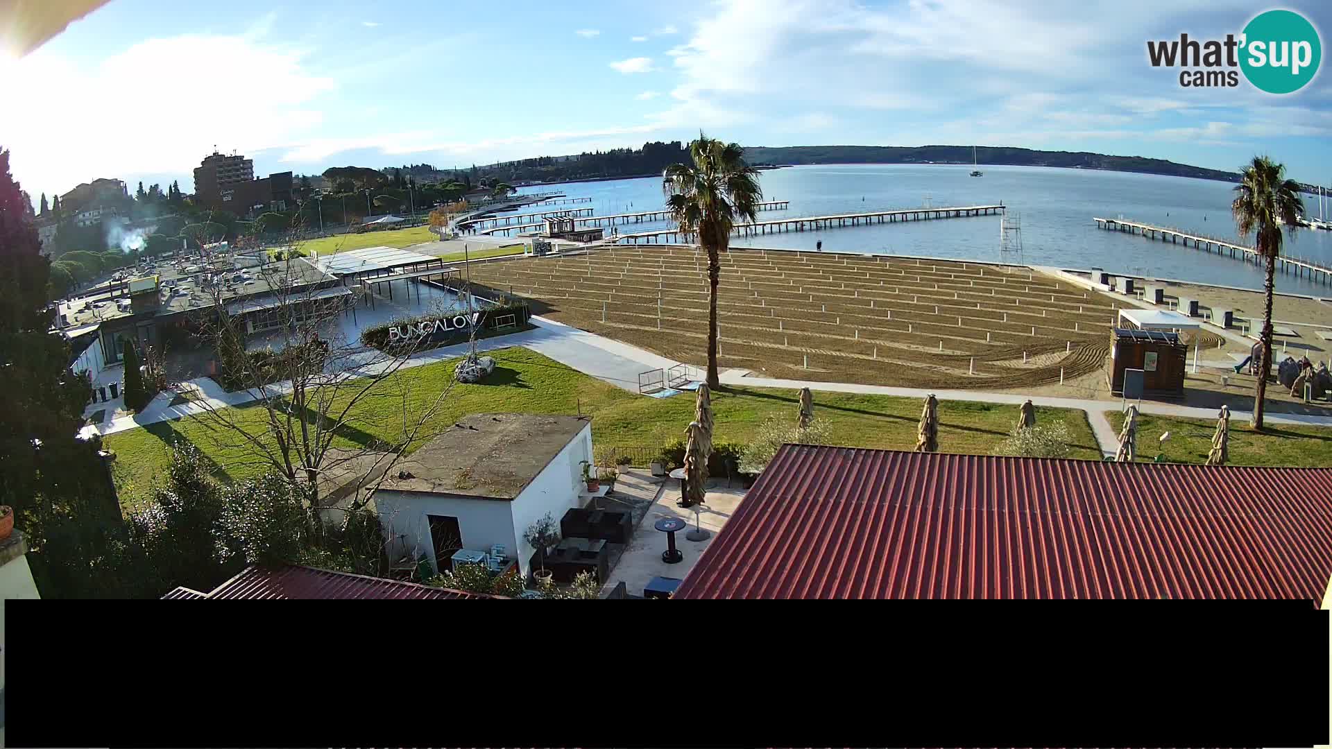 Livecam Portorož beach