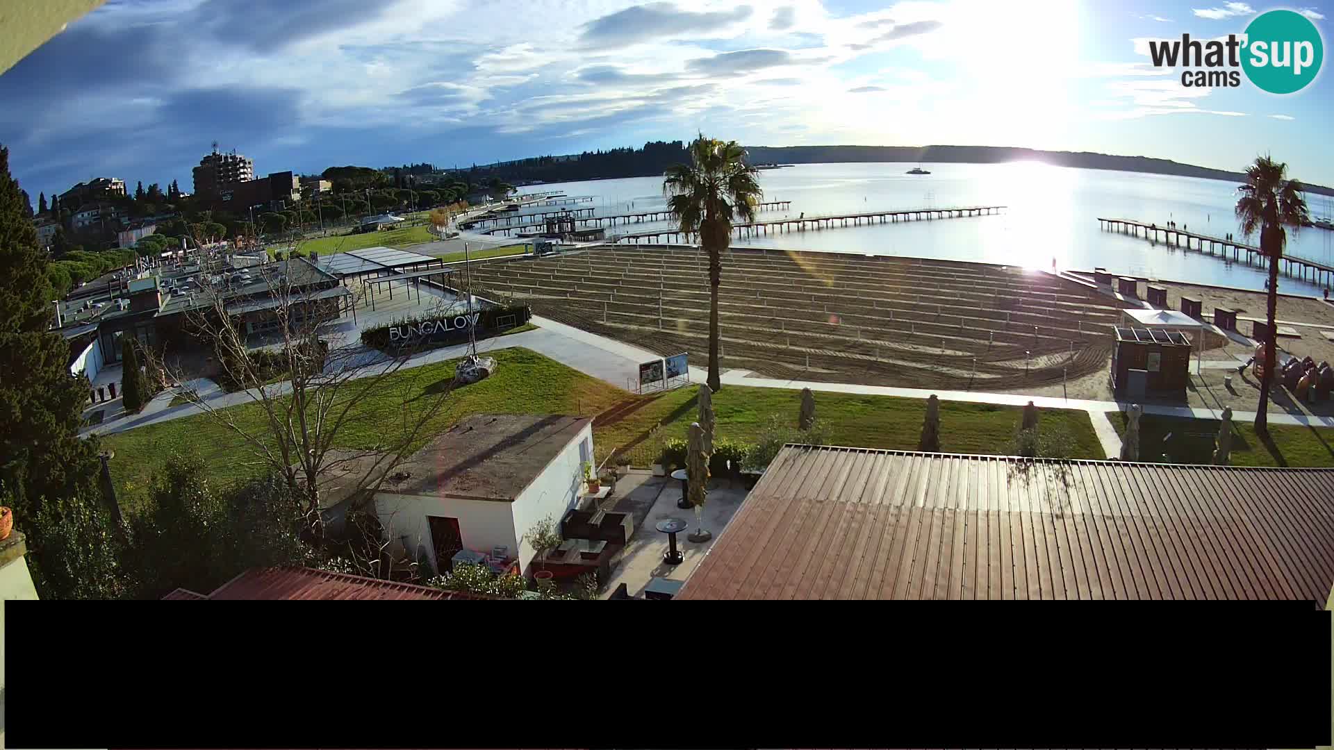 Webcam live Beach in Portorož