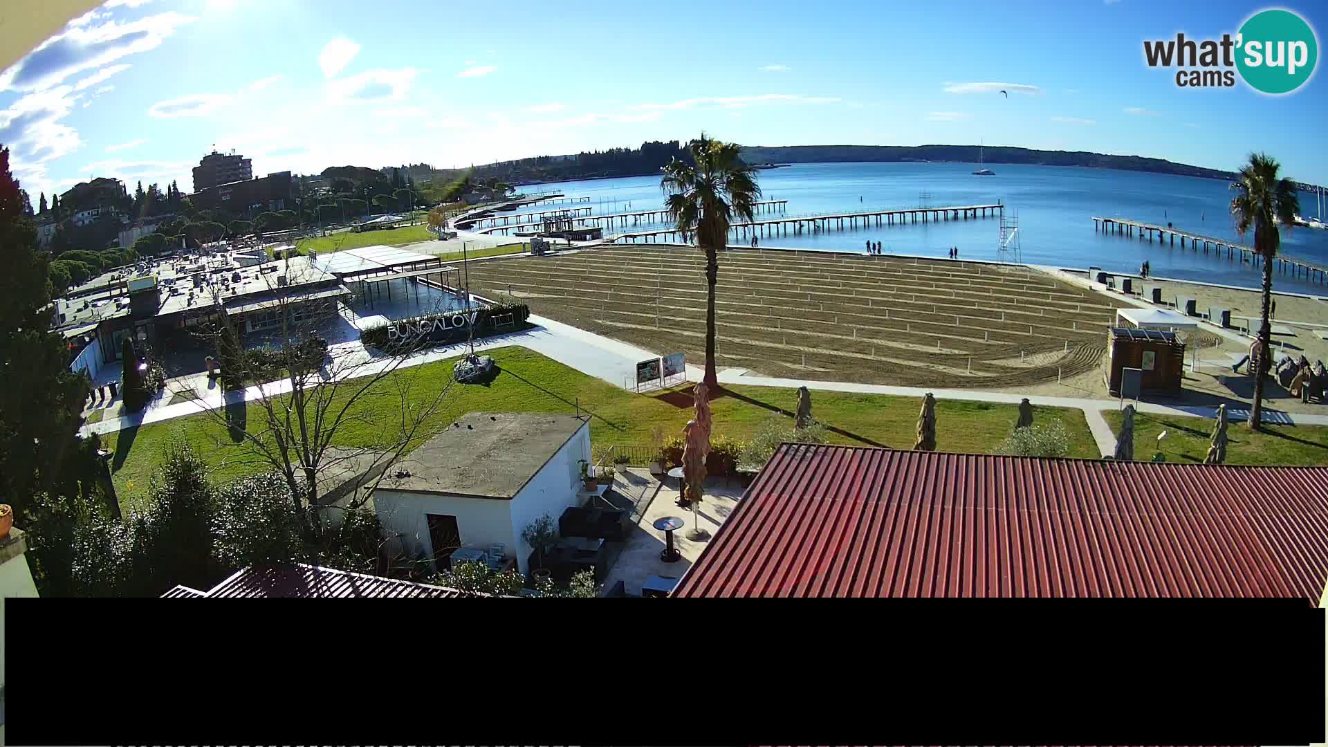 Webcam Live Spiaggia di Portorose