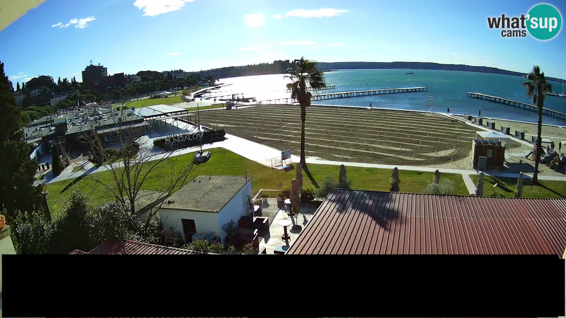 Livecam Portorož beach