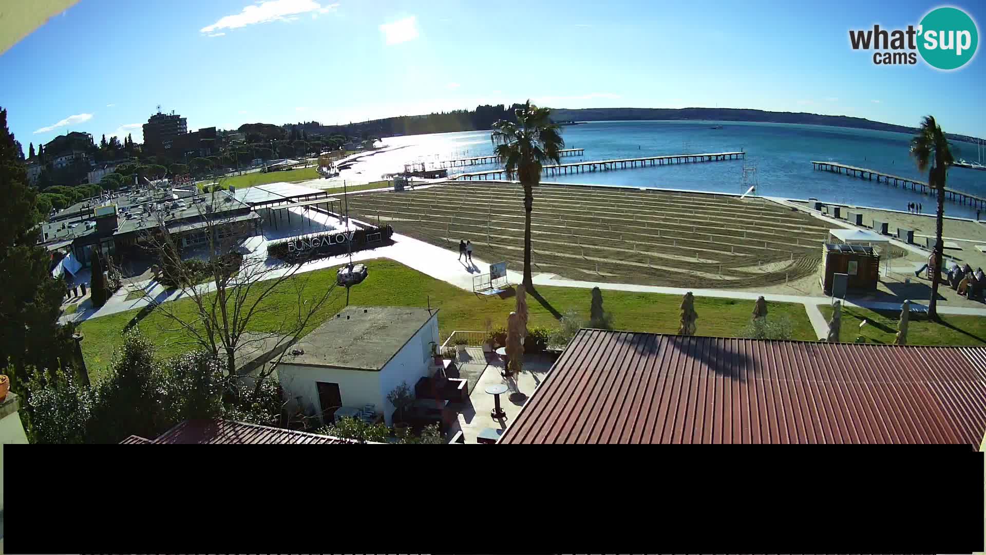 Webcam Live Spiaggia di Portorose