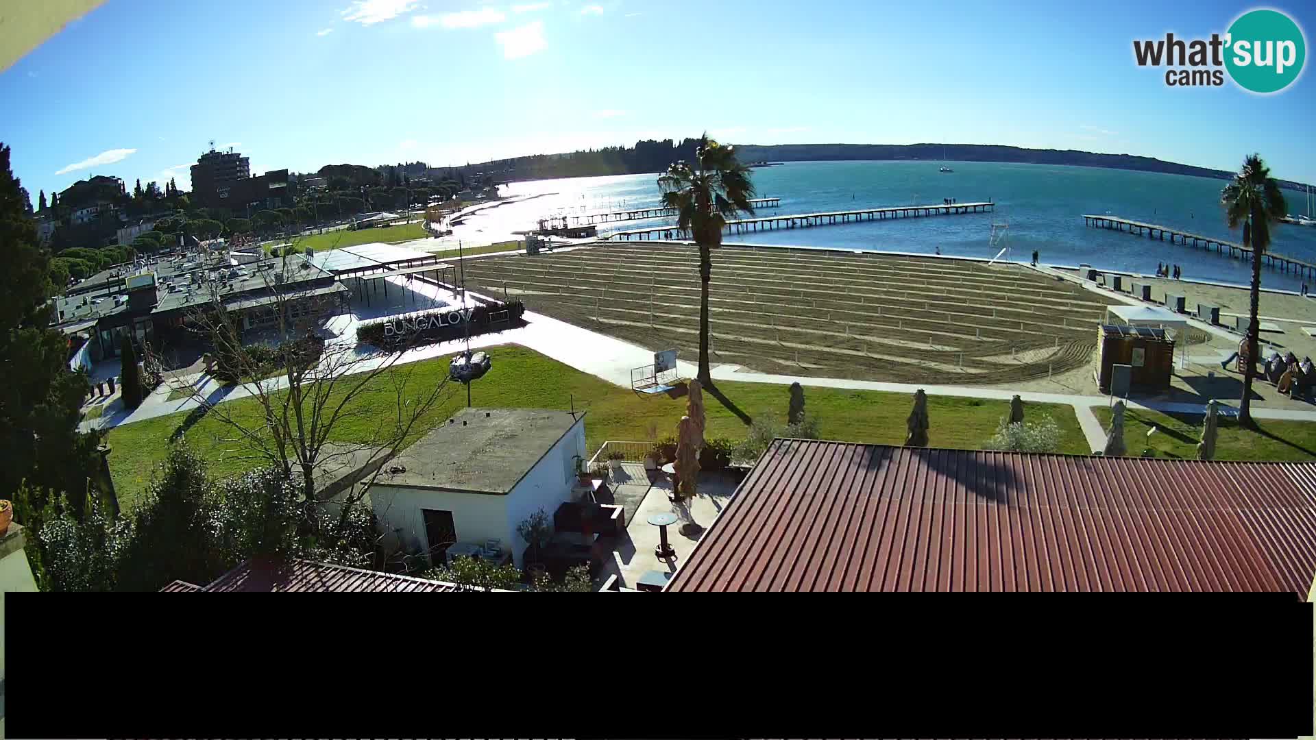 Webcam Live Spiaggia di Portorose