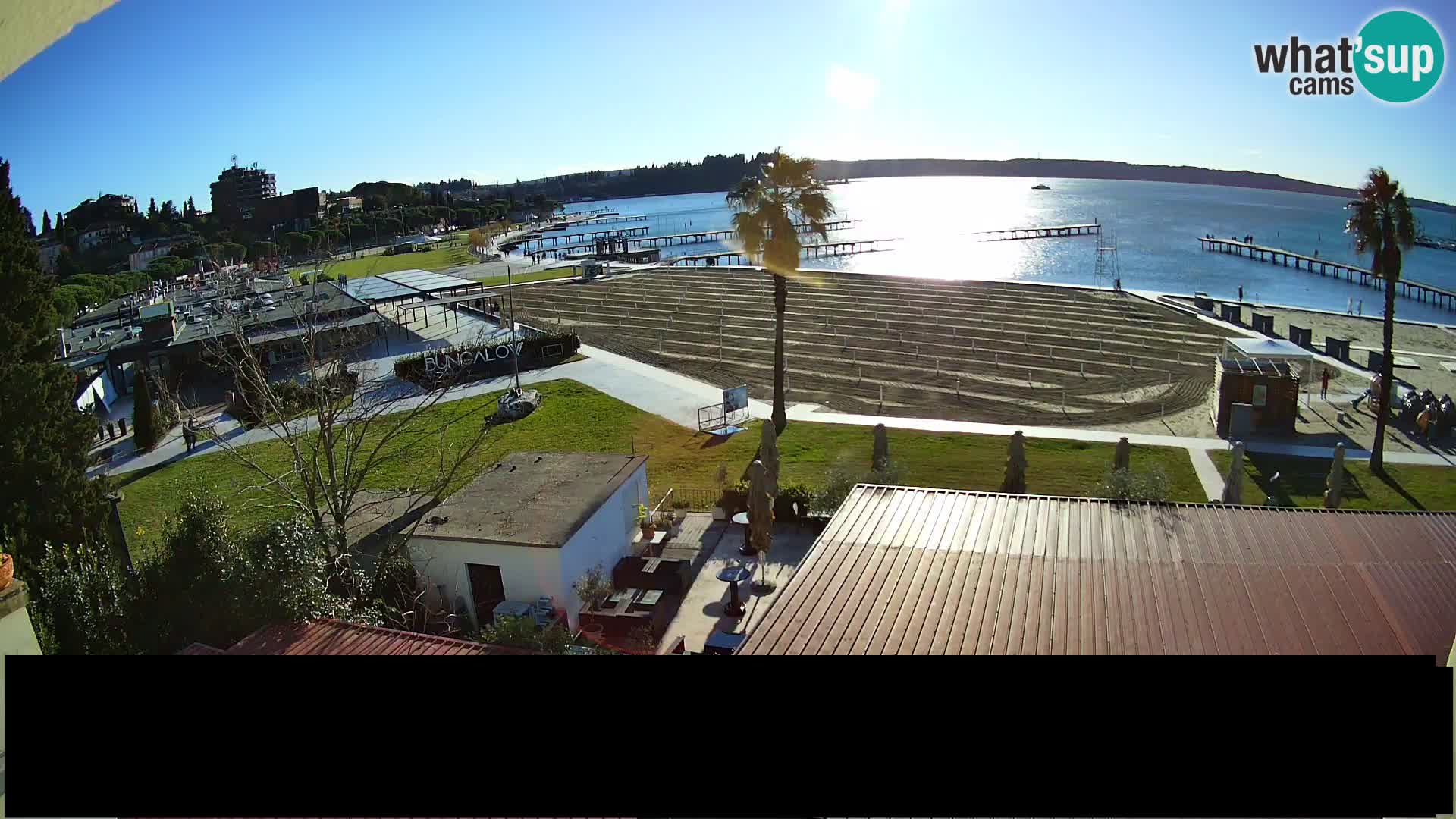 Webcam Live Spiaggia di Portorose