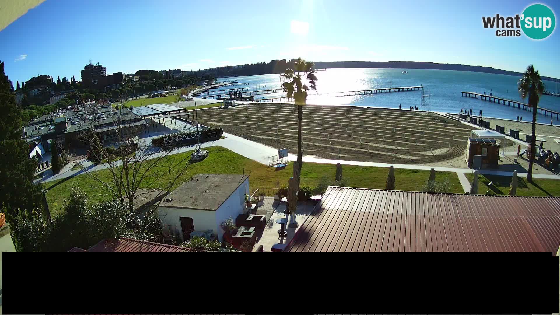 Livecam Portorož beach