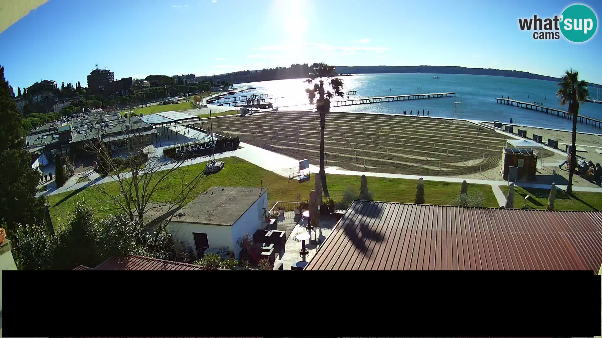 Livecam Portorož beach