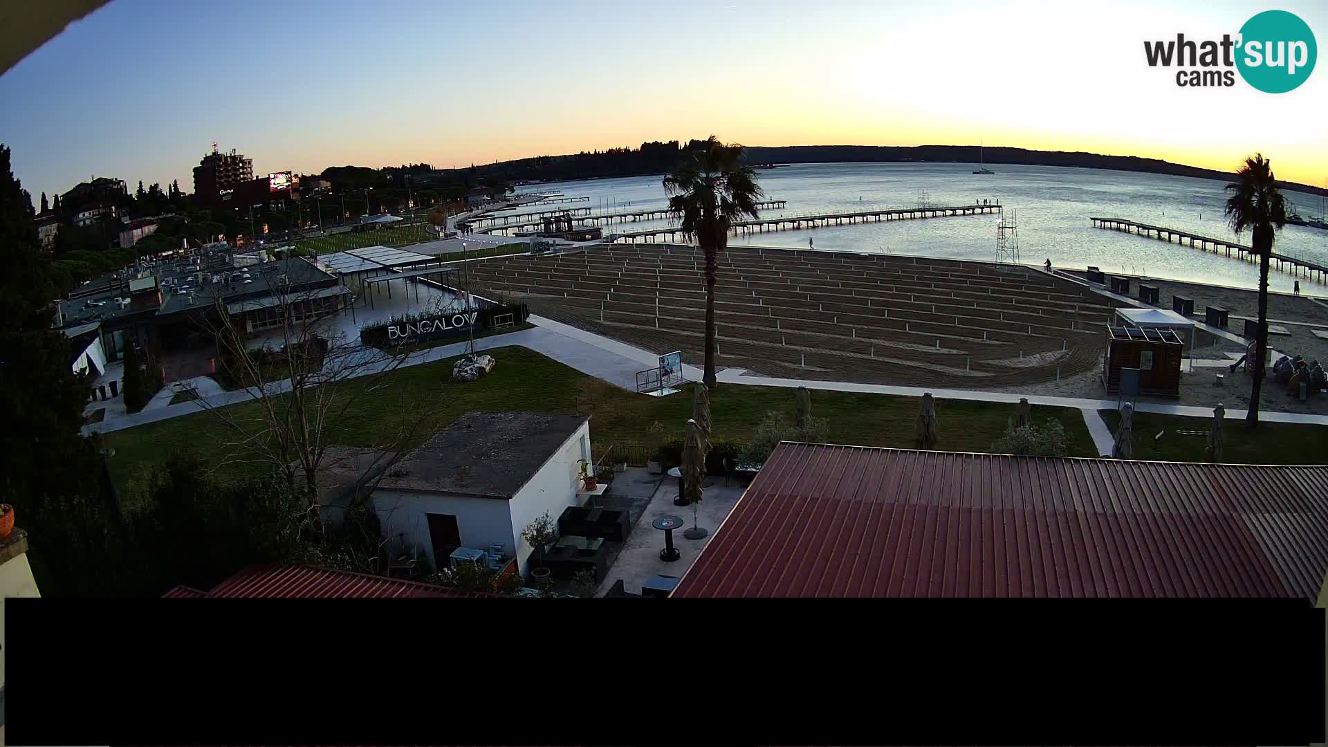 Plage Portorož live cam