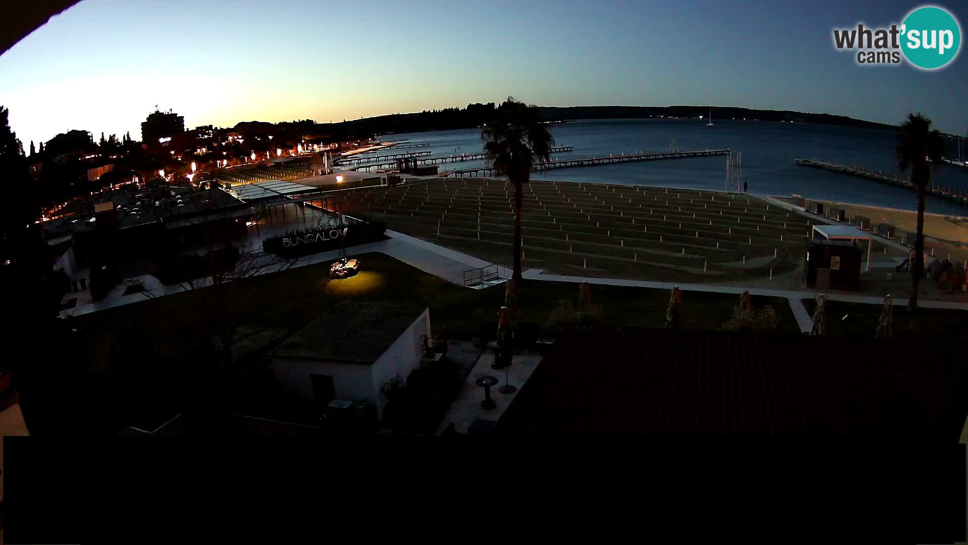 Webcam live Plage Portorož – Caffe Karamela