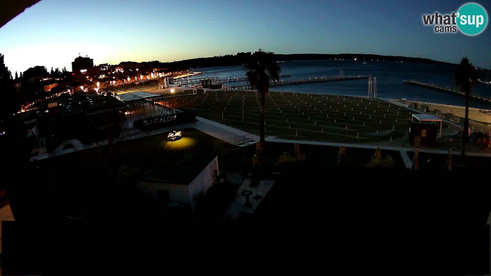 Webcam live Plage Portorož – Caffe Karamela